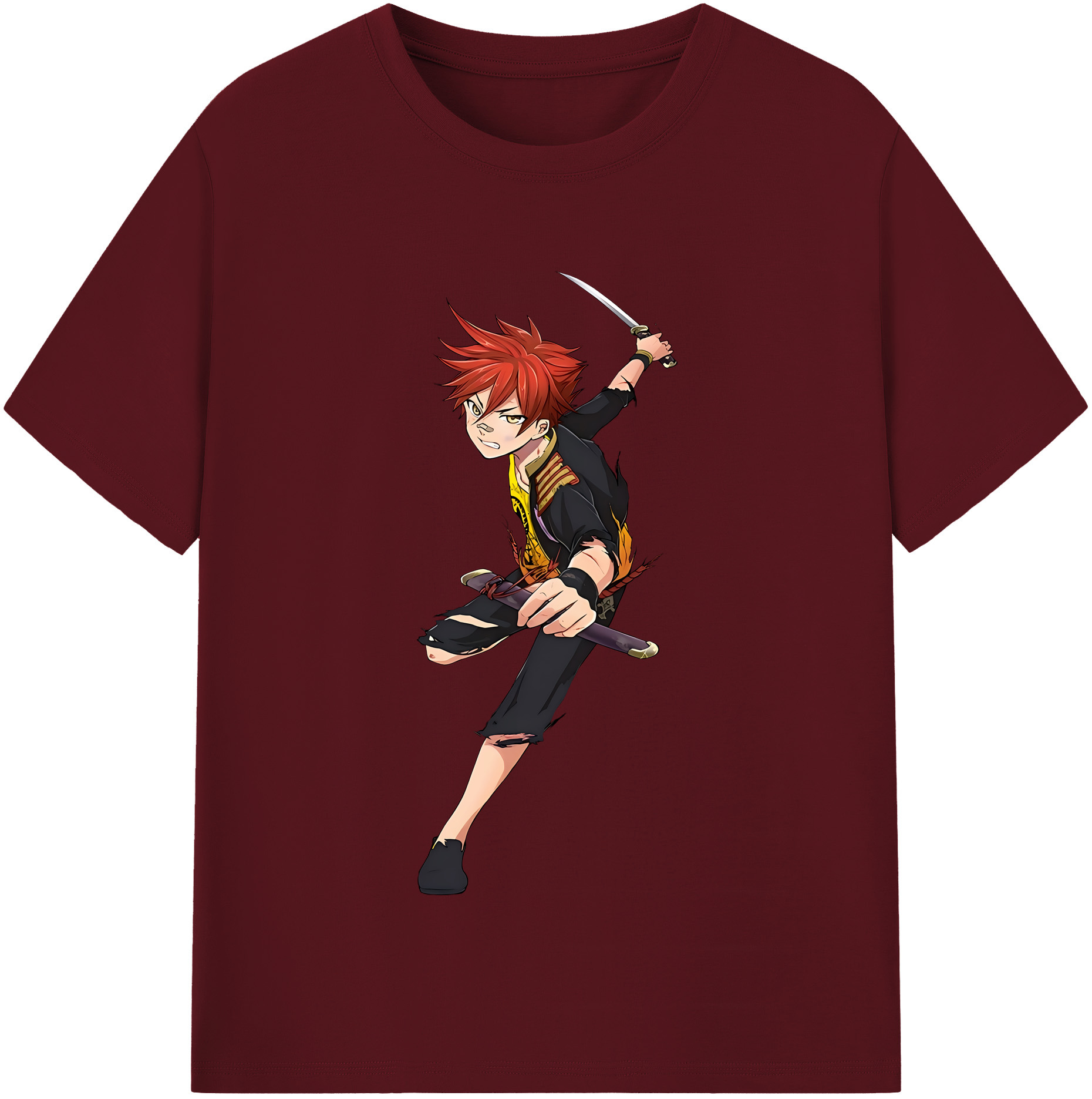 （画像用） 刀剣乱舞 Touken Ranbu 綿100％半袖Tシャツ（フロントプリント）